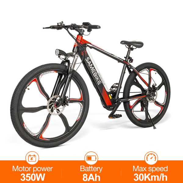 

[eu stock] samebike sh26 electric-bicycle 26 inch electric e-bike city bike electric-bikes battery 36v 8ah 350w brushless motor