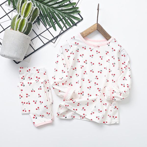 

new children's underwear set baby autumn clothes autumn pants boys and girls korean version of the print army home service, Blue;red
