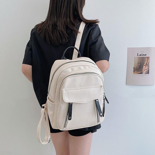 

backpack style hocodo fashion women pu female capacity shoulder bag waterproof laptop