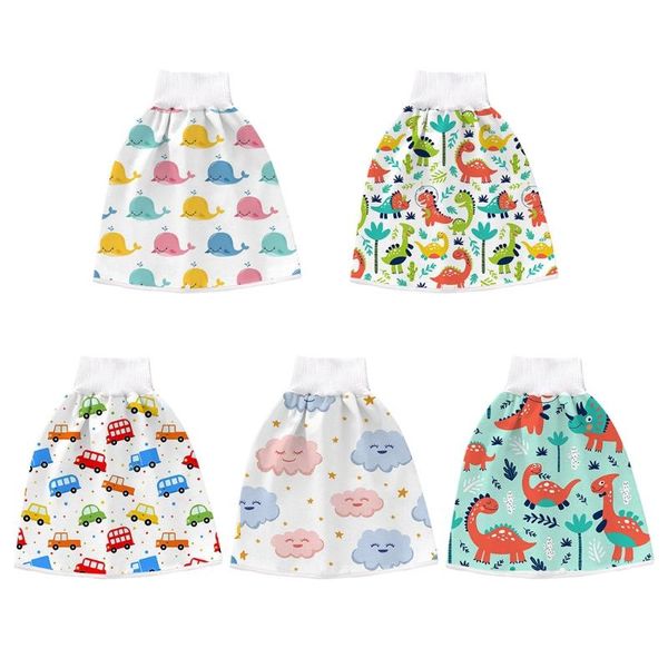 

cloth diapers 2 in 1 comfy infant baby diaper skirt waterproof absorbent washable shorts pants q1fe