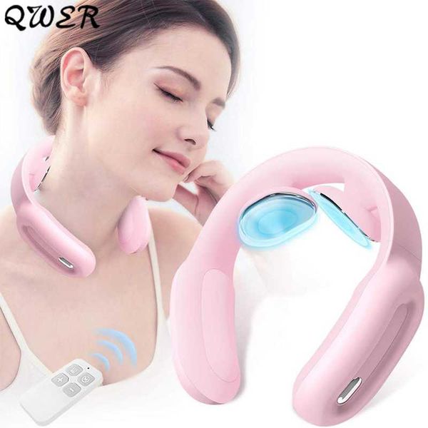 

smart electric neck and shoulder massager pain relief tool household cervical vertebra physiotherapy kneading instrument massagers