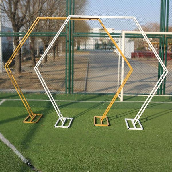 

party decoration wrought iron wedding arch decor balloon frame stage background