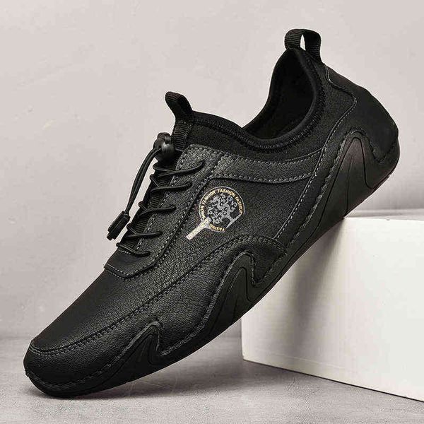 

spring and summer large men's shoes breathable casual leather ocs bean outdoor iving