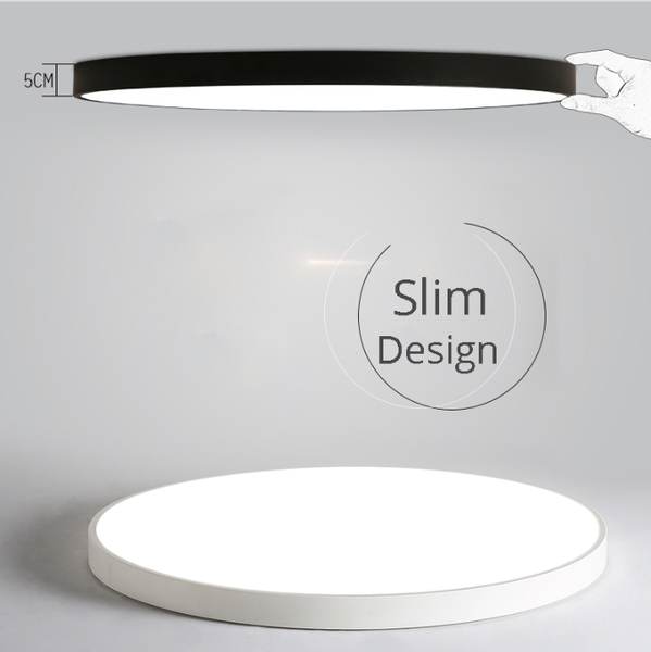 

ceiling lights led round panel modern indoor dimmable surface light 300mm 18w