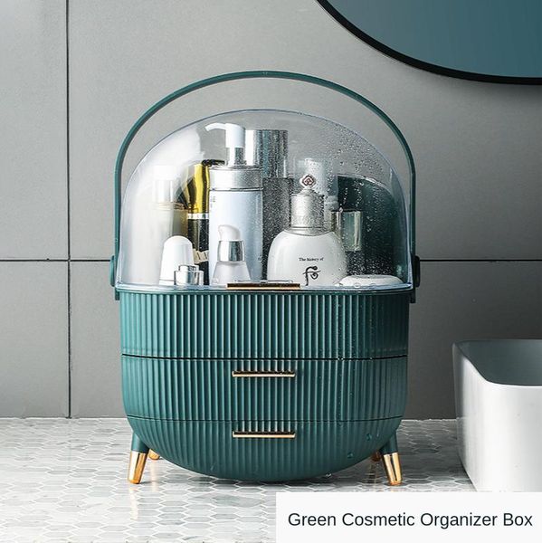 

light luxury cosmetics skin care products storage boxes bedroom furnitures cabinet modern simple makeup organizer case & bins