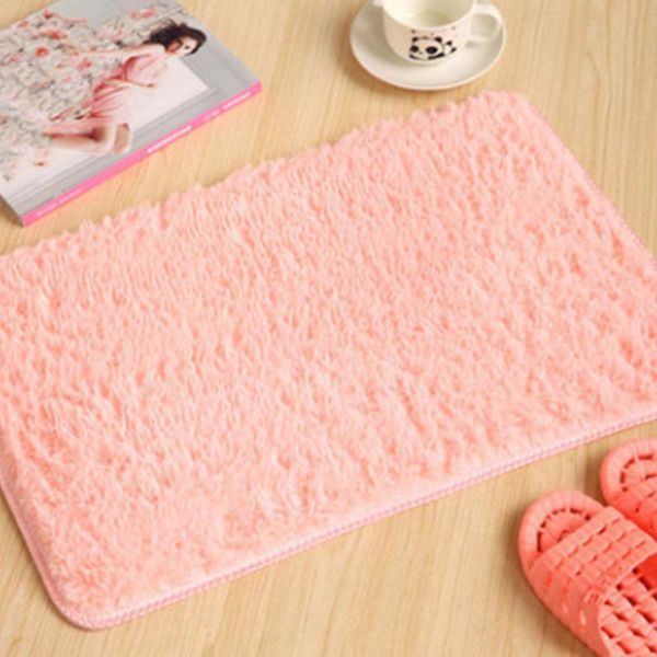 

bath mats gold velvet non-slip door mat bathroom plush absorbent carpet home kitchen toilet floor decoration