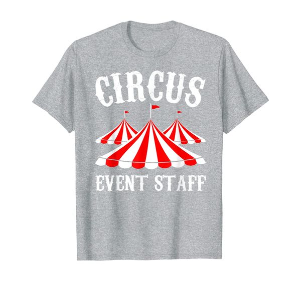 

circus event staff t-shirt gift for men and women mm, White;black