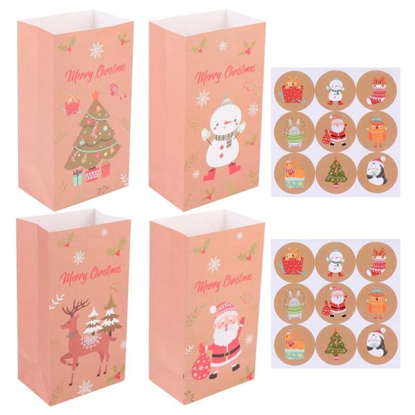 

gift wrap 1 set christmas theme party candy bags biscuits for
