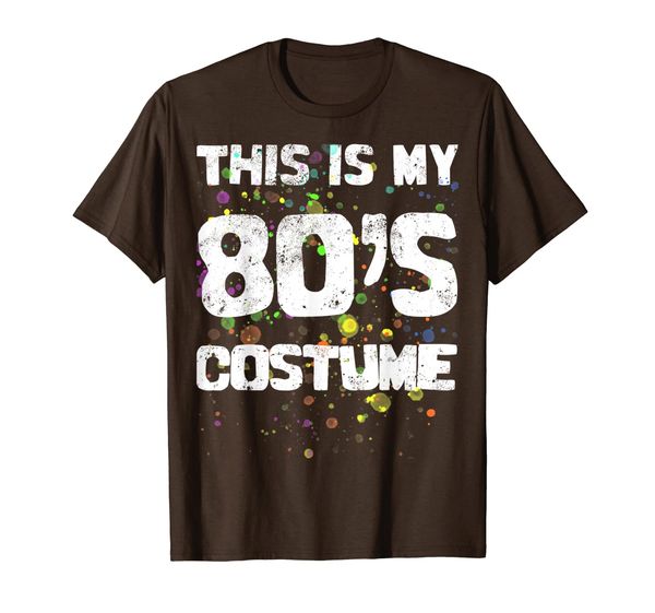 

This Is My 80s Costume Funny 1980' Party Wear Outfit Tee T-Shirt, Mainly pictures