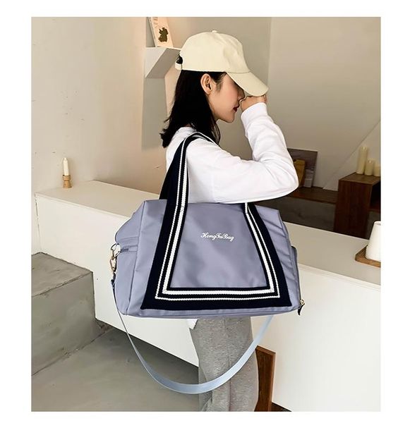 

evening bags women's travel bag dry wet depart waterproof light stripe handle crossbody wholesale 2021 fashion female leisure gym