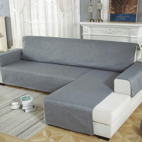 

chair covers waterproof l shape sofa cover for living room corner couch non slip quilted one-piece protector furniture slipcover