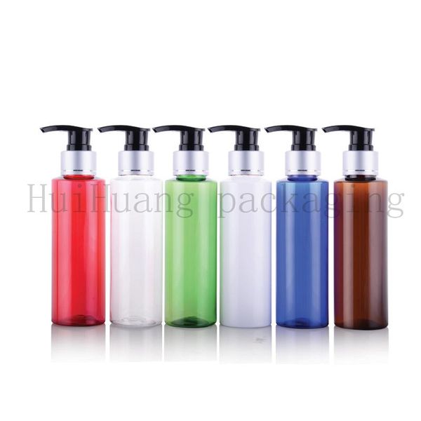 

storage bottles & jars 30pcs 100ml travel clear cosmetic lotion silver pump plastic bottles,empty packaging container pump,shampoo bottle