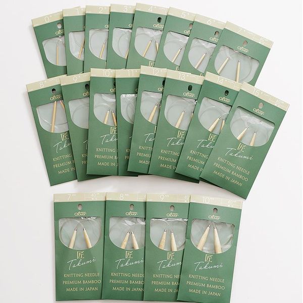 

sewing notions & tools japan clover rotary ring needle diy knitted bamboo, Black