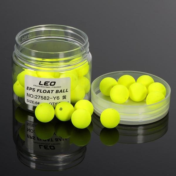 

fishing accessories 30pcs floating bobbers drift ball foam strike indicator 12mm float