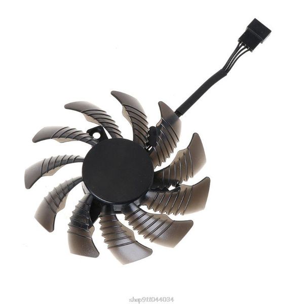 

1/3pcs 75mm t128010su 4pin cooling fan cooler for gigabyte aorus gtx 1060 1070 1080 g1 1070ti 1080ti 960 video card ja20 21 lappads