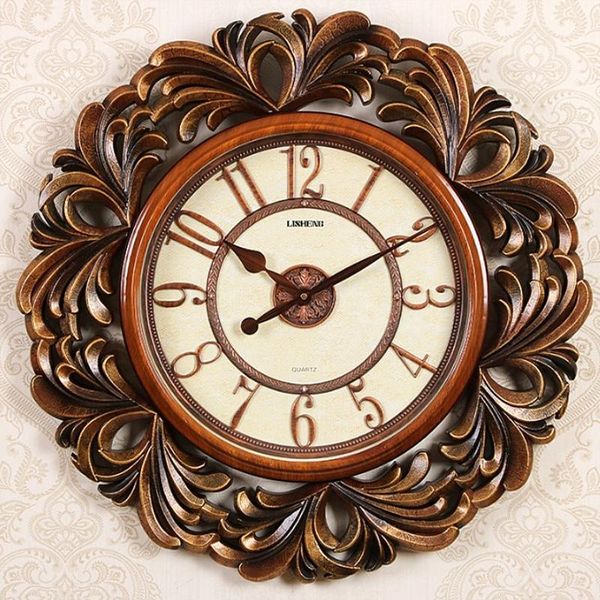 

wall clocks plastic quarz clock aesthetic europe luxury digital creative silent relogios de parede home decoration 50wc