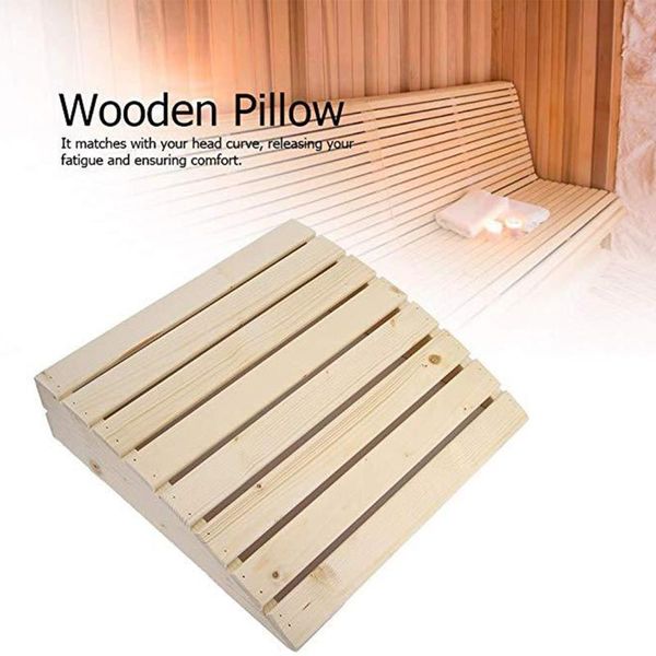 

pillow mxlb wooden sauna pillow, practical comfortable room headrest