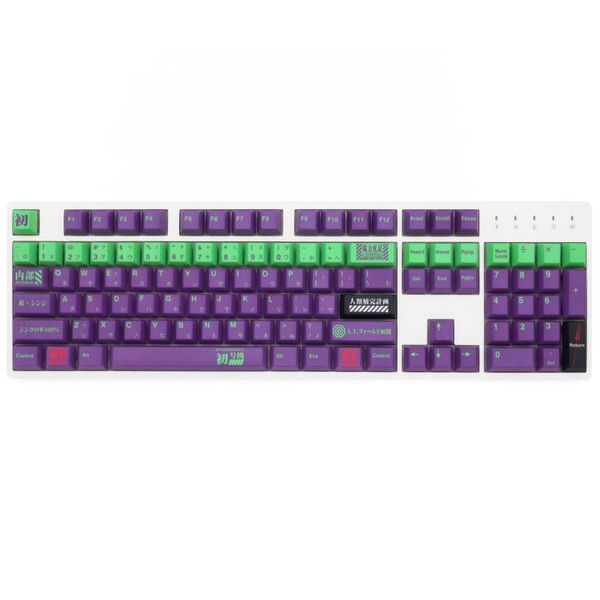 

cartoon 01 test type cherry profile dye sub keycap for mechanical keyboard 60 87 104 tkl ansi xd64 bm60 bm68 keyboards