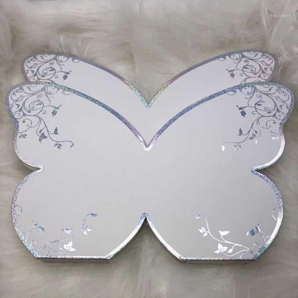 

butterfly magnetic eyeashes 3d eye lashes false eyelashes extension natural packaging box gift storage cases makeup1