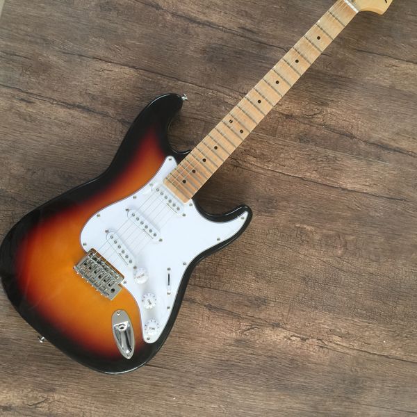 

electric guitar,floyd star inlay rose mahogany body with sunset burst paint top