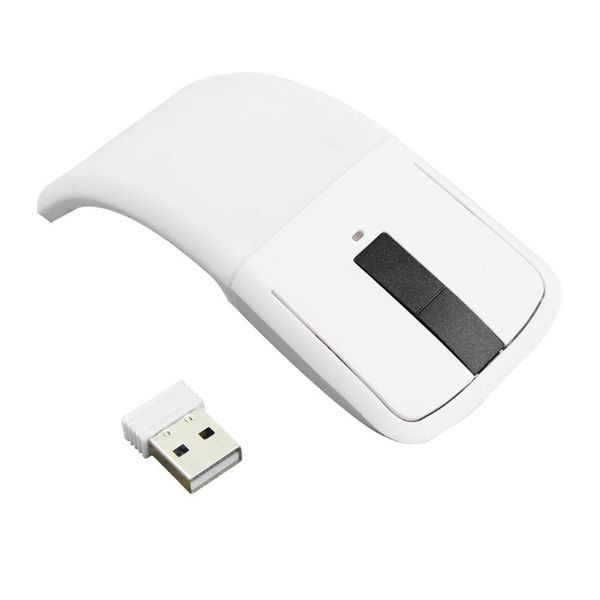 

mice 2.4g wireless mouse arc touch ultra thin foldable creative mause 1200 dpi optical computer for pro surface laptop