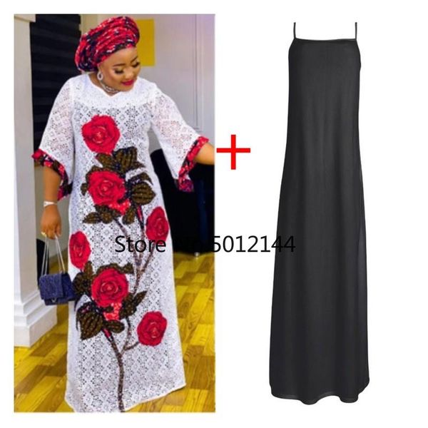 

ethnic clothing white long maxi dress african dresses for women 2021 summer clothes dashiki hollow out boubou robe africaine femme, Red