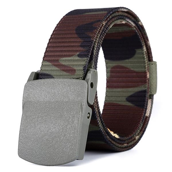 

belts nylon tactical women men quick-drying army style canvas cinturon male outdoor sports belt stretch military waist strap, Black;brown