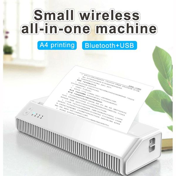 

printers portable a4 bluetooth usb document file po word printer android
