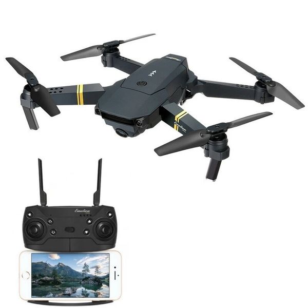

folding uav e58 remote control 998 dual camera four axis aircraft toy drone