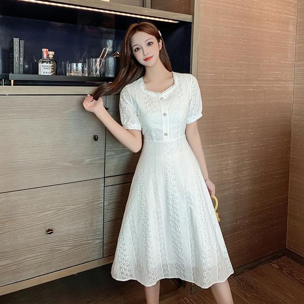 

maternity dresses 341# nursing clothing lace white slim loose stylish dress pregnant women pregnancy
