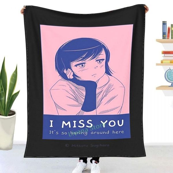 

blankets i miss you it's so boring around here throw blanket 3d printed sofa bedroom decorative children christmas gift