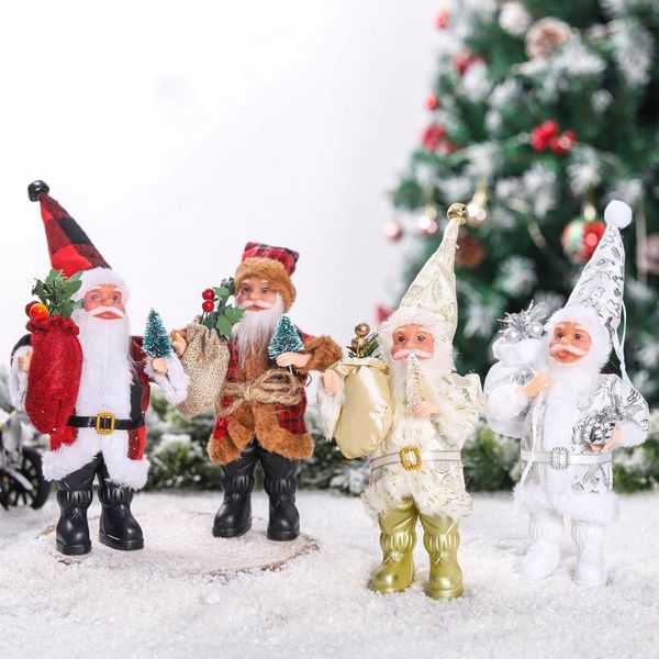 

christmas decorations santa claus ornaments merry for home 2021navidad xmas gift noel natal krest happy year 2022