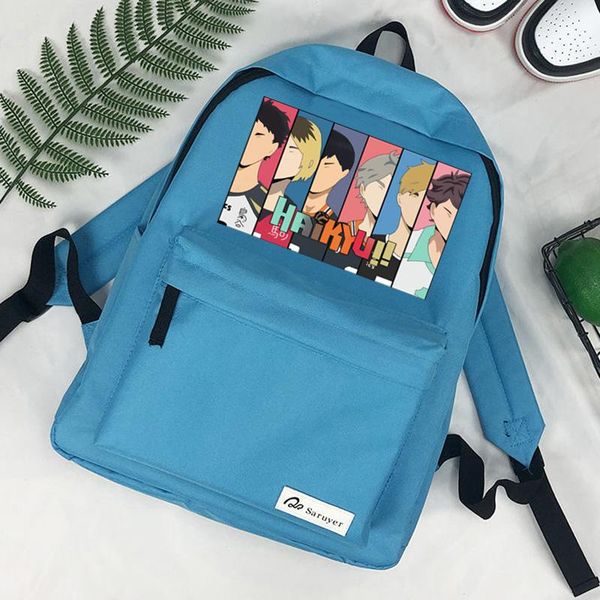 

haikyuu backpack bags travel kawaii designer sac femme tassen dames mujer
