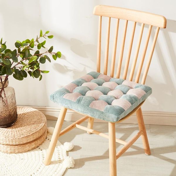 

cushion/decorative pillow thicken velvet cushion warm tatami chair sit pads driver seat futon stool floor mat round/square soft back home de