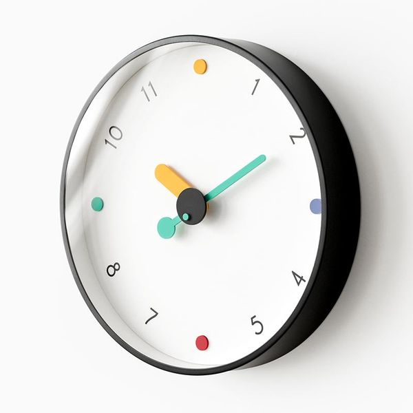 

wall clocks round quartz clock modern design cute luxury creative kitchen simple art living room zegar ae50wc