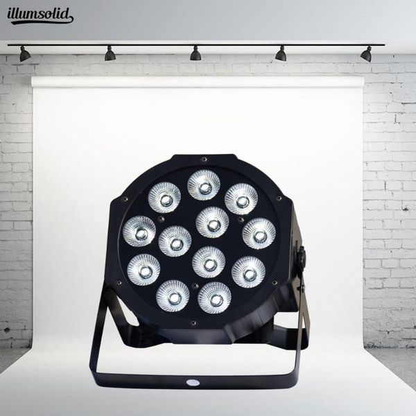 

effects illumsolid aluminum 12x12w rgbw ledcanspotlight dj stage lighting