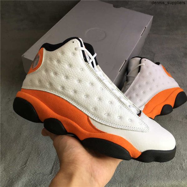 

jumpman 13 shoe starfish orange 13s fashion sneakers mens basketball shoes