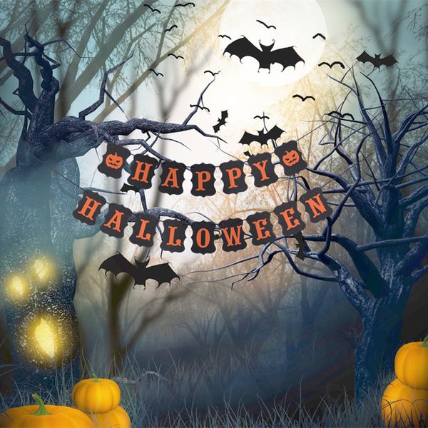

happy halloween flag party banner decorations 1221362