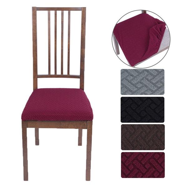 

chair covers universal size cover elastic stretch seat slipcover removable washable for banquet home el dining*
