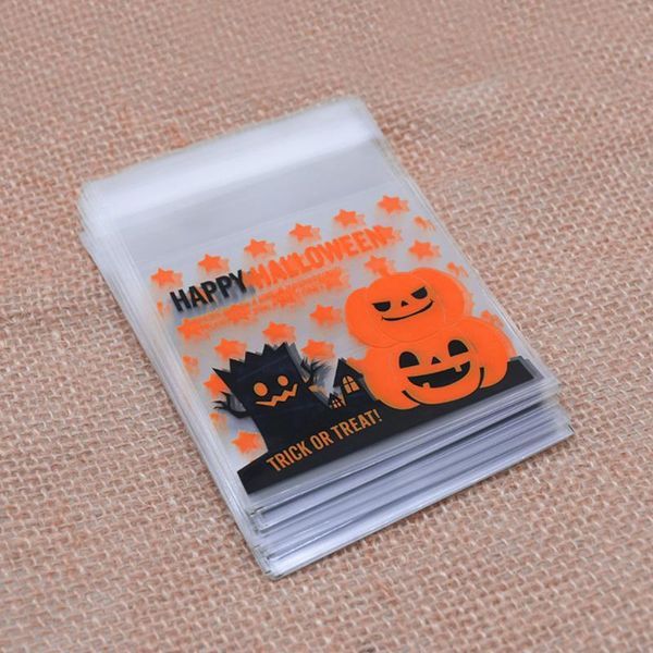 

gift wrap 1 set decorative creative lovely convenient practical self-adhesive bag packaging halloween storage