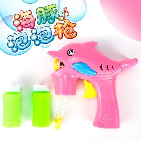 

children dolphin bubble gun fairy bubble automatic bubble toy net red shake tiktok