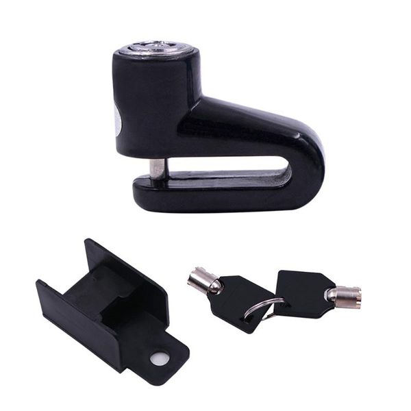

theft protection fit for mountain bike bicycle disc brake lock keyless press push portable anti-theft mini riding accessories