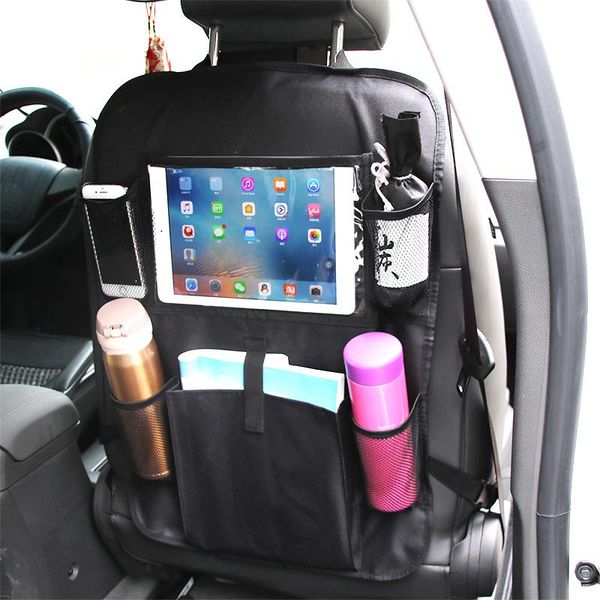 

car organizer storage bag seat back box ipad transparent 61 *41 cm