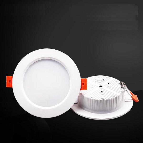 

downlights ac110v 220v 5w 7w 9w 12w 18w 24w led downlight ultra-thin embedded anti-fog concealed light mall store engineer anti-glare