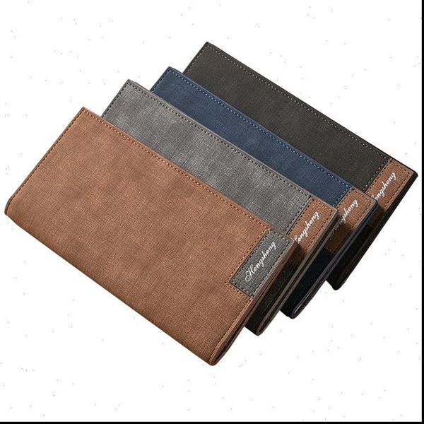 

mens wallet slim for vintage leather wallets thin male porte feuille billetera hombre money carteira masculina, Red;black