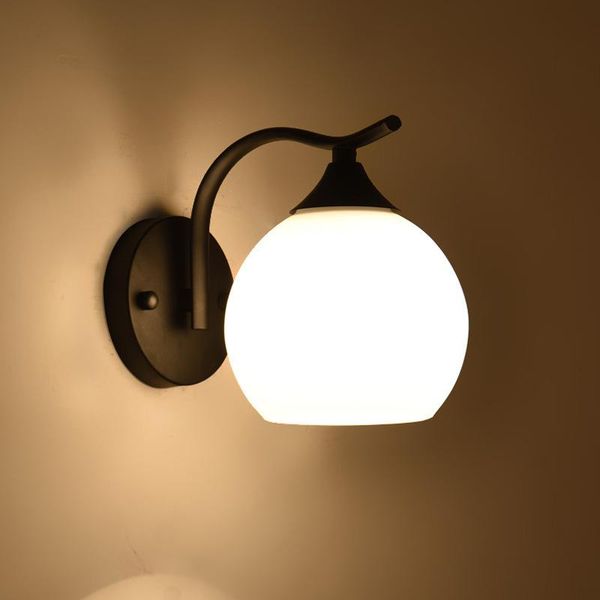 

wall lamps nordic bedside lamp led e27 5w bedroom aisle corridor stairs vintage light fixture sconce luminaria indoor 90-260v