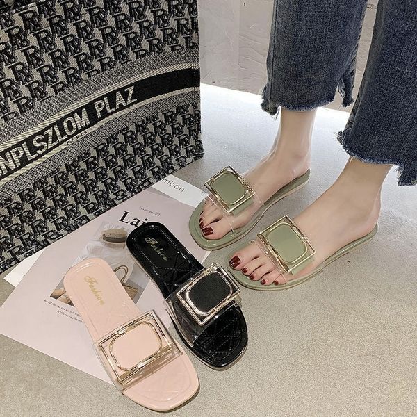 

hf4 fashionable korean version s beach shoes for women wear anti soft soles slippersdiamond slippers for women indoors and outdoors in