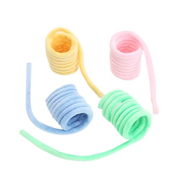 

cat toys pet supplies plush spring-shaped soft short mint toy catnip kitten teeth grinding thumb bite