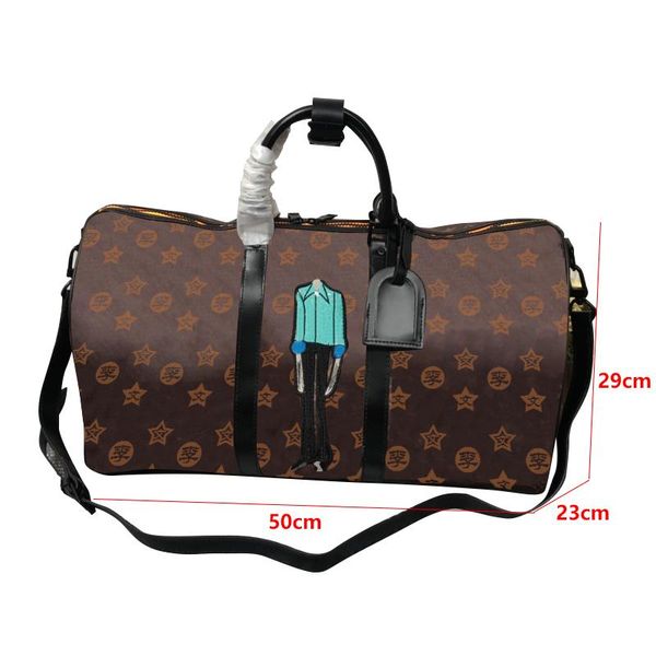 

duffel bags italian brand vvl letter printing large capacity travel handbag fitness bag waterproof storage special box gift