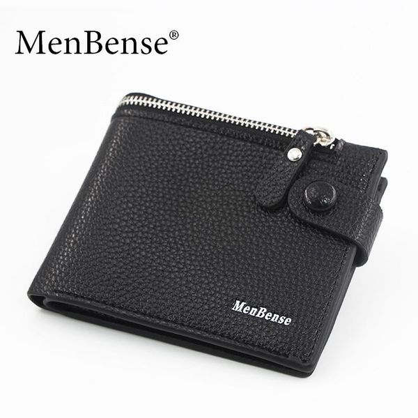 

wallets men pu leather small money purses with coin bag zipper business card holder soft male purse volsos de marca y carteras, Red;black